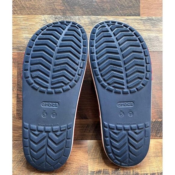 Crocs Woman’s Bayaband 205392 Blue Slip On Comfort Sandals Size 7 - Picture 8 of 8